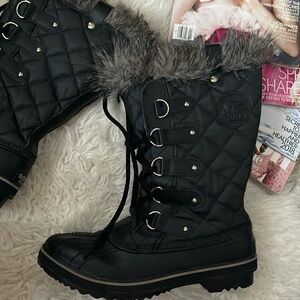SOREL Winter Waterproof Black Boots TOFINO™ II